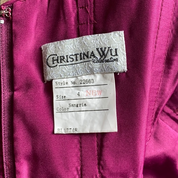 Christina Wu Celebration Formal Bridesmaid Dress - Picture 13 of 14